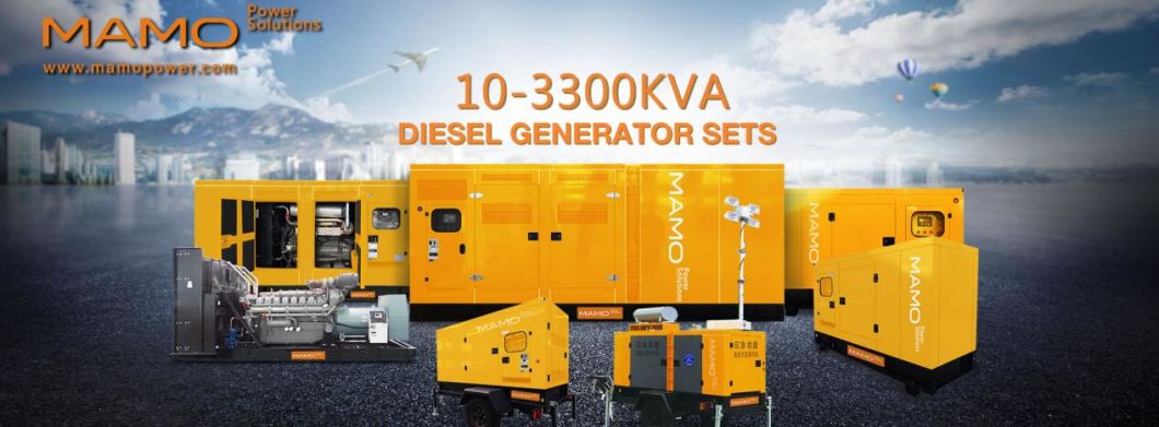 Remote Control Open/Silent Yuchai 120kw/150kVA 132kw/165kVA Power Electric Diesel Genset Generator with Mobile Lighting Tower
