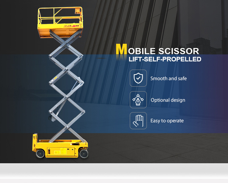 Towable Aerial Working Light Platform Vertical Lift with High Quality