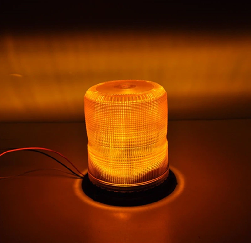 Wholesale PC Lens Amber Rotate Emergency Vehicle LED Warning Beacon Light
