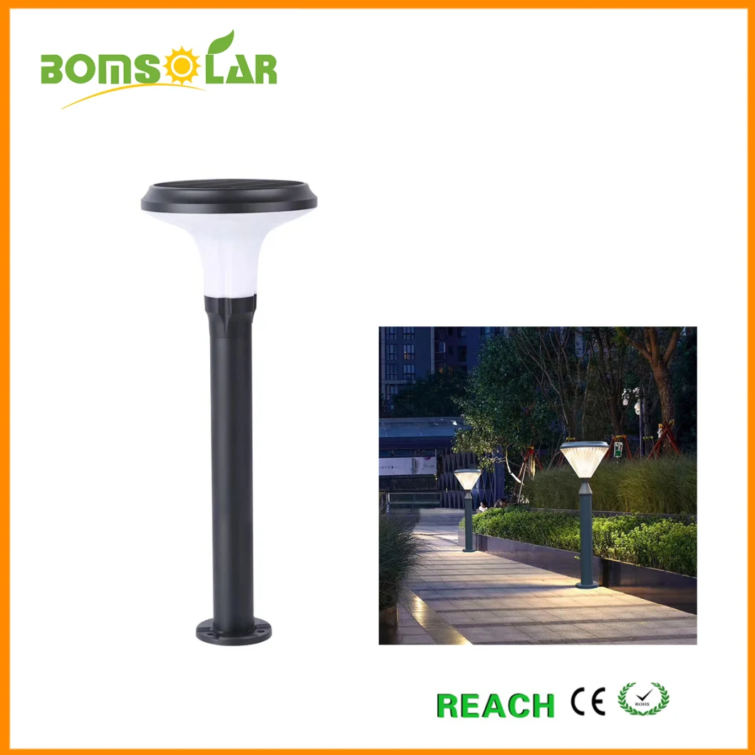 Durable Solar Walkway Light Outdoor, LED Solar Pathway Light, Aluminium Solar Garden Bollard Light Fixture