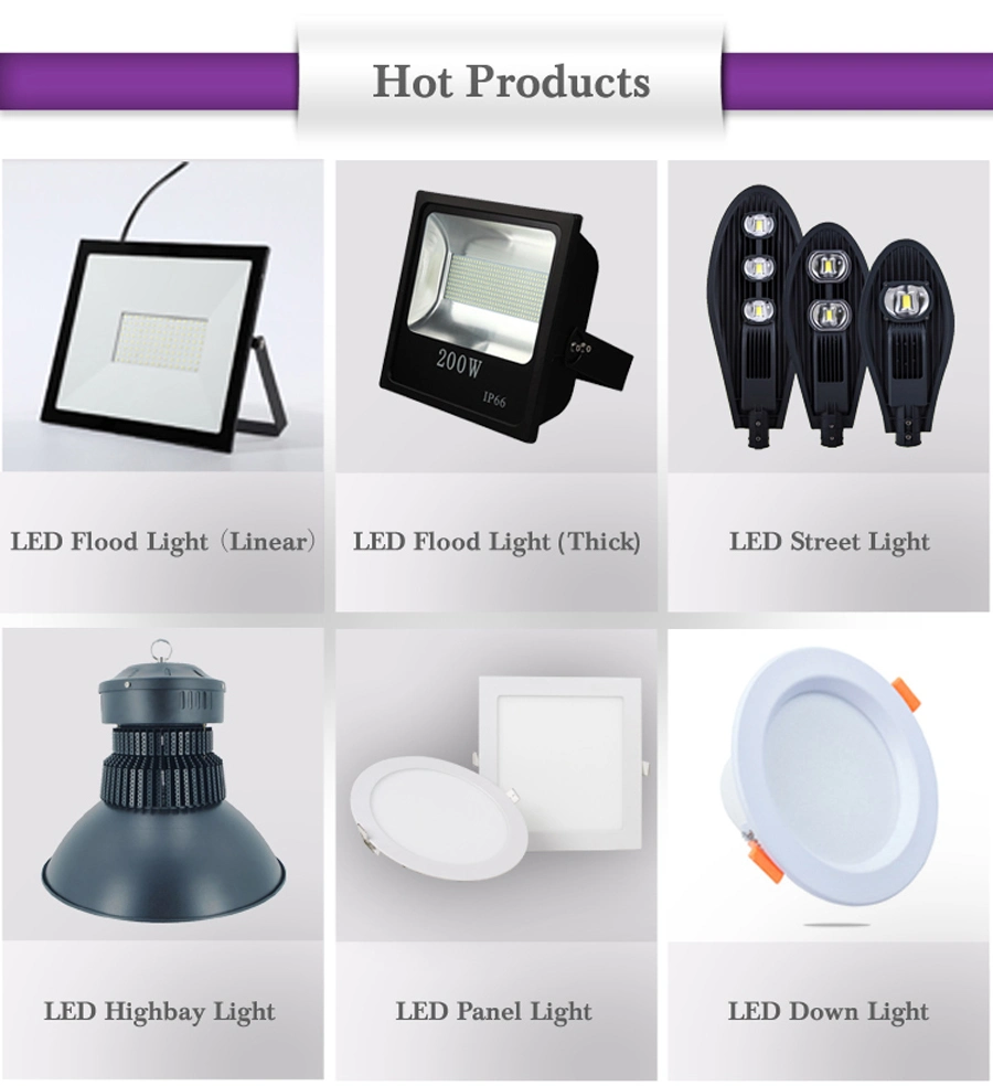 Potable LED Emergency Light Rechargeable Work Light Flood Light