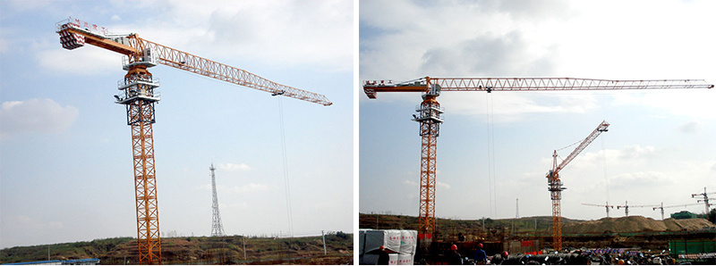 Reliable Hongda Construction Engineering Qtp125 Industrial Tower Crane