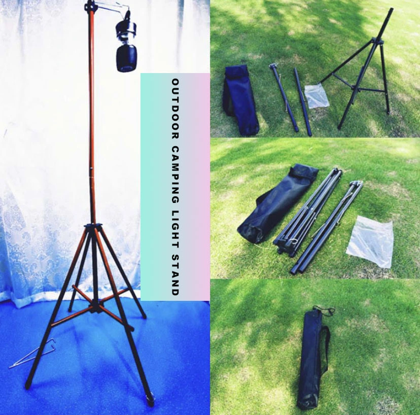 Outdoor Camping Lantern Stand/Camping Coat Stand/Portable Camping Stand Light Stand