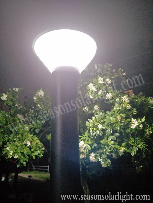 Factory Energy LED Lighting Ce 5W Solar Garden Lamp Outdoor Pathway Lighting LED Pole Solar Lamp