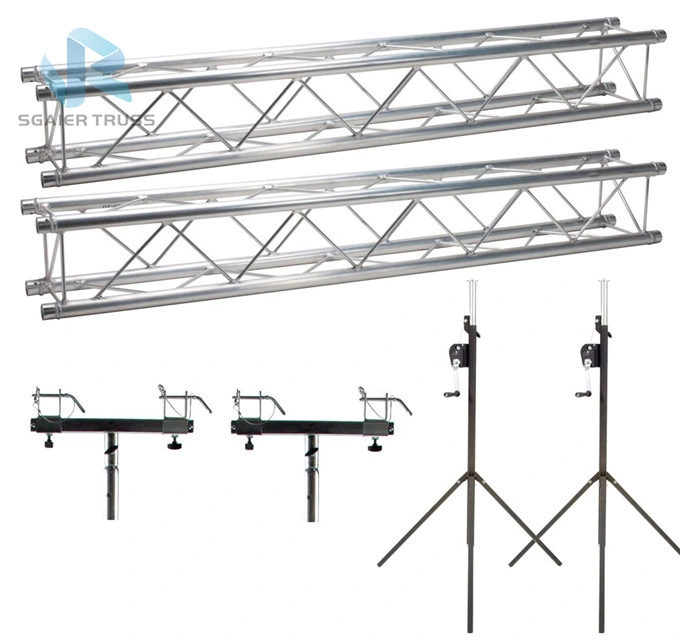 Easy Install Steel Crank Stand for Event Lighting Stand Truss Lift Tower