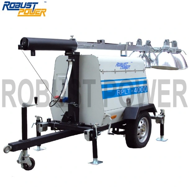 Rplt-6000 Winch Operated Portable Mobile Light Tower