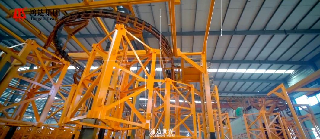 Reliable Sf180 (5024) Luffing Tower Crane for Construction Site