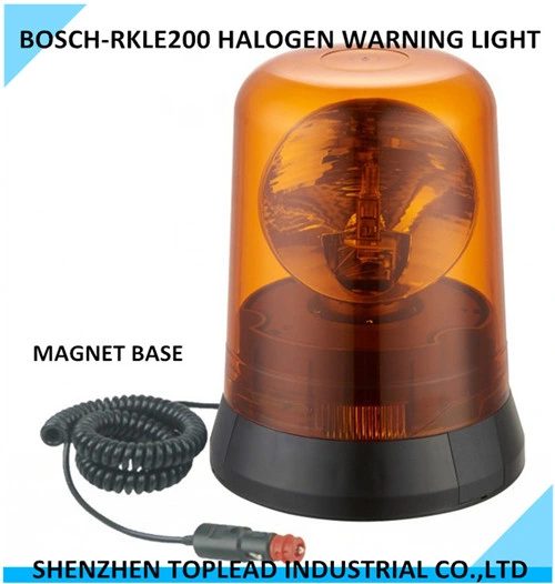 High Quality Blue H1 Halogen Rotating Lamp Warning Beacon Light (BOSCH-RKLE200)