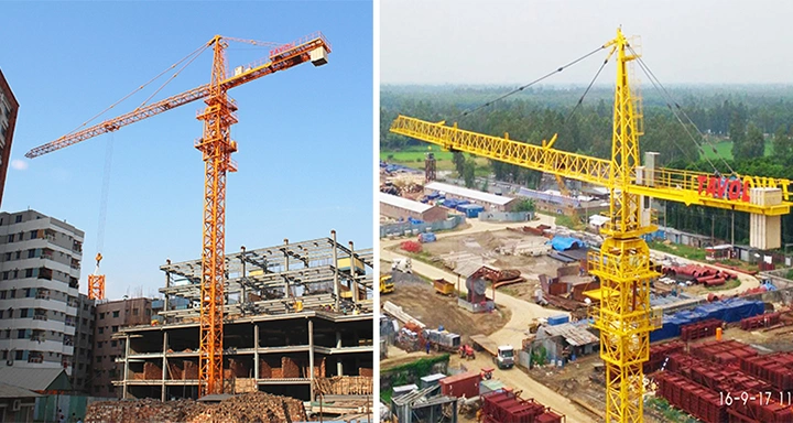12 T Building Material Lifting Equipment Tower Crane Company