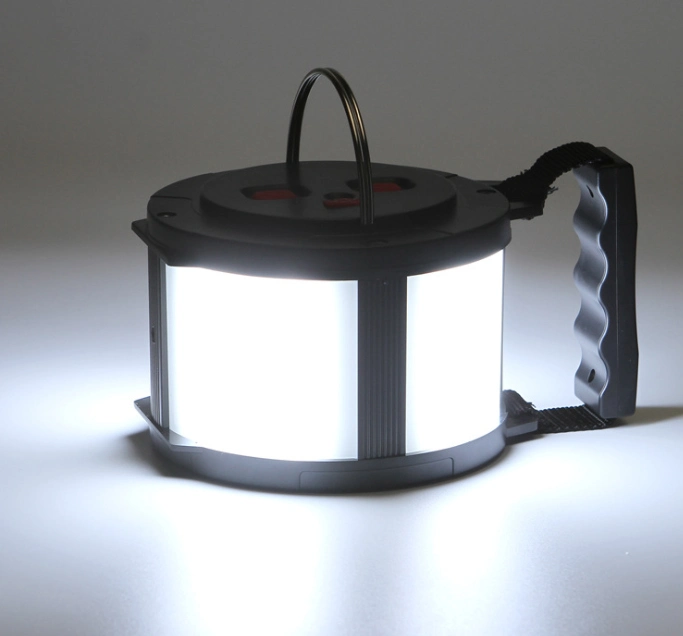 Rechargeable Multifunction Spot with Warning Camping Lantern with Warning Light and Hook