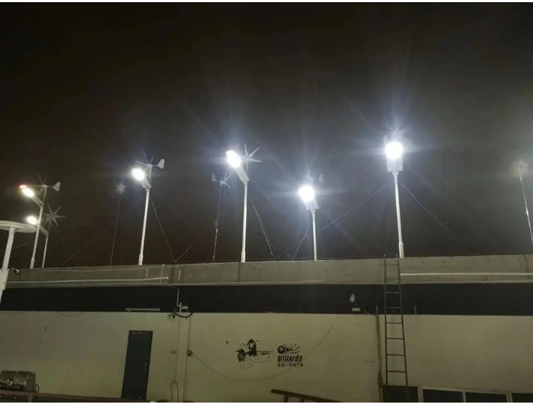 80W Hybrid Solar LED Street Light Wind Solar Light with LiFePO4 Battery