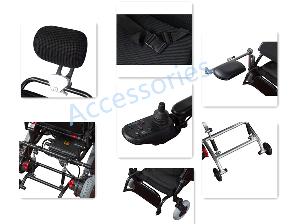 aluminum Alloy Noiseless Ultra Light Portable Wheelchair with Ce, ISO13485