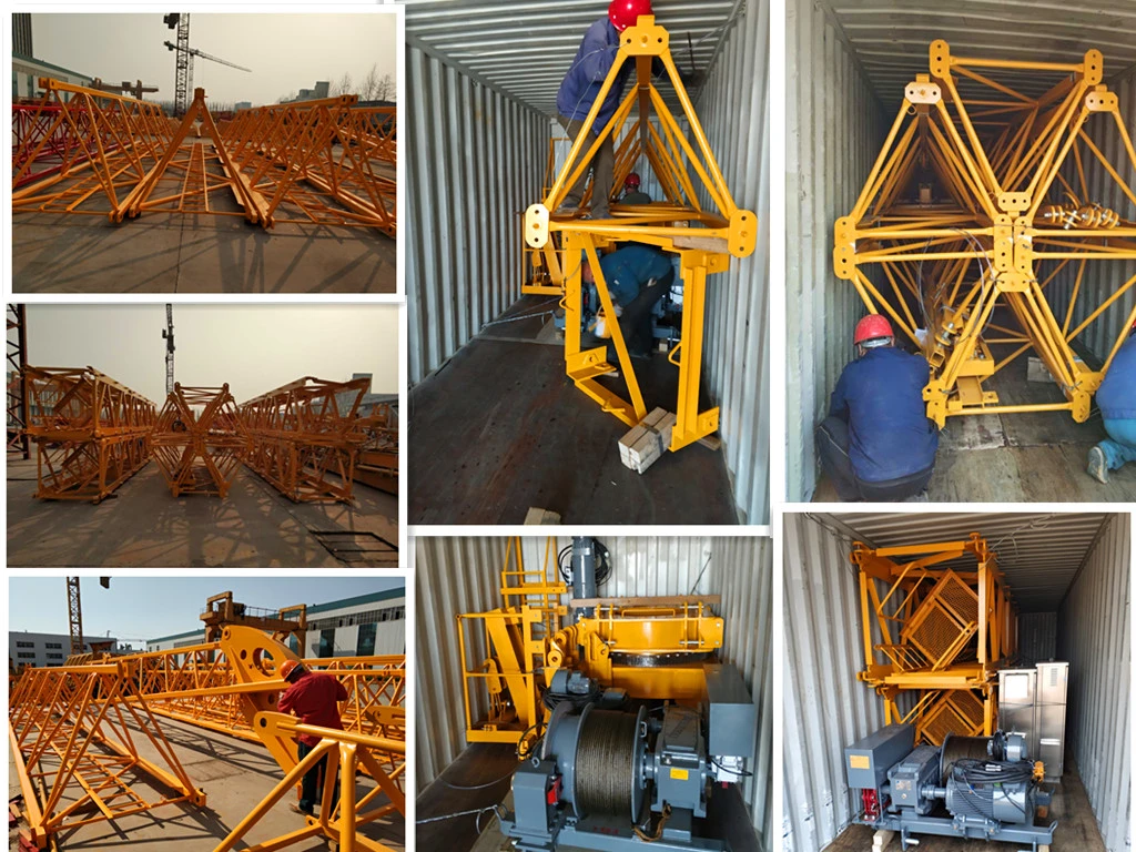 50 Ton Large Topkit Tower Crane for Power Station Engineering