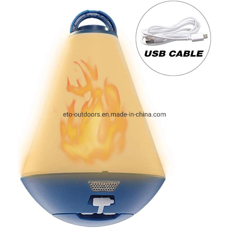 New Tumbler Design Mosquito Repellent Light Portable Night Light Tent USB Rechargeable LED Tent Lantern