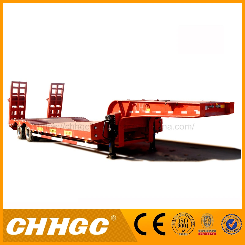 Extendable Container Chassis Truck Trailer /Light Weight Container Cargo Semi Trailer