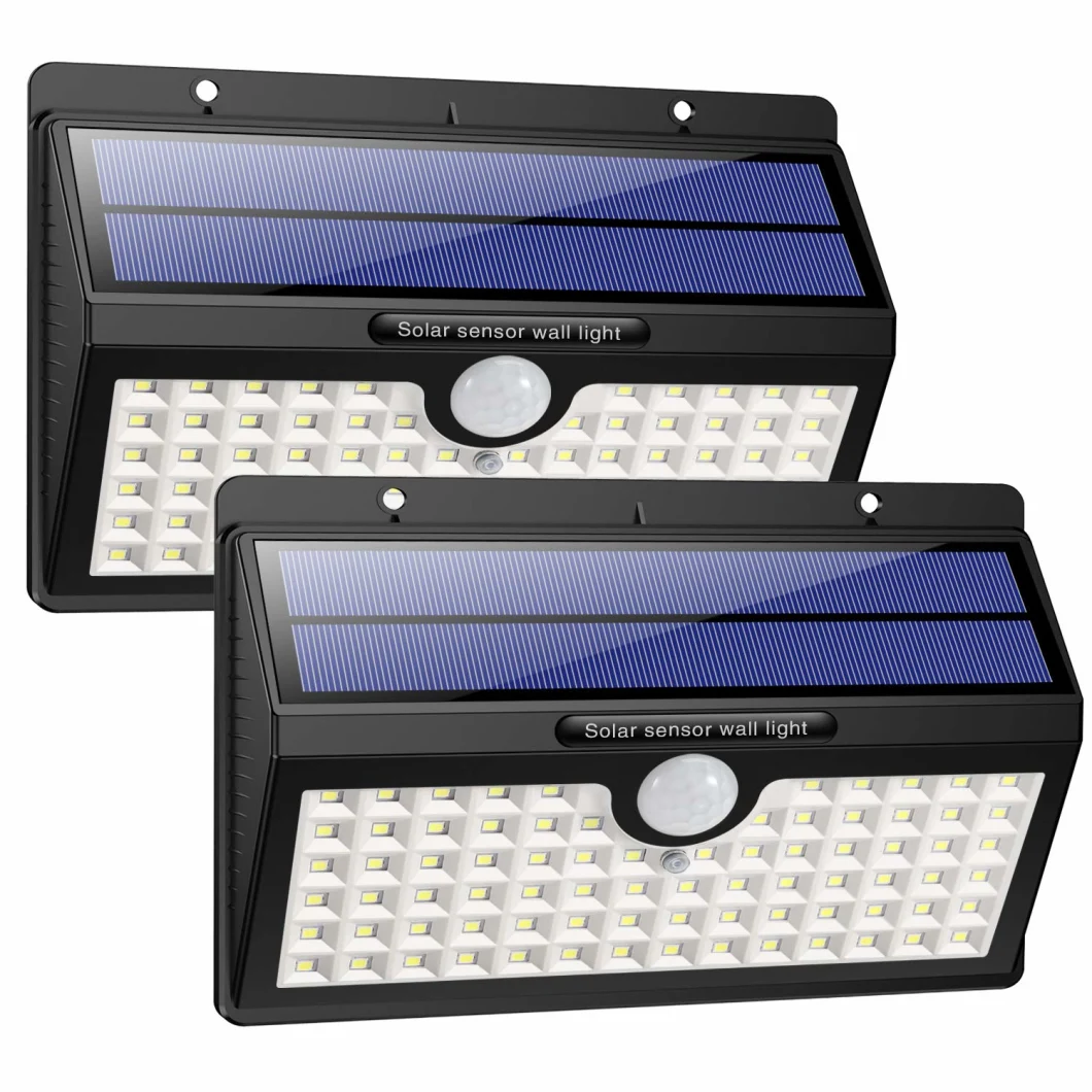 Solar Garden Light 800lm Waterproof LED Wall Light Dusk to Dawn Sensor LED Night Light