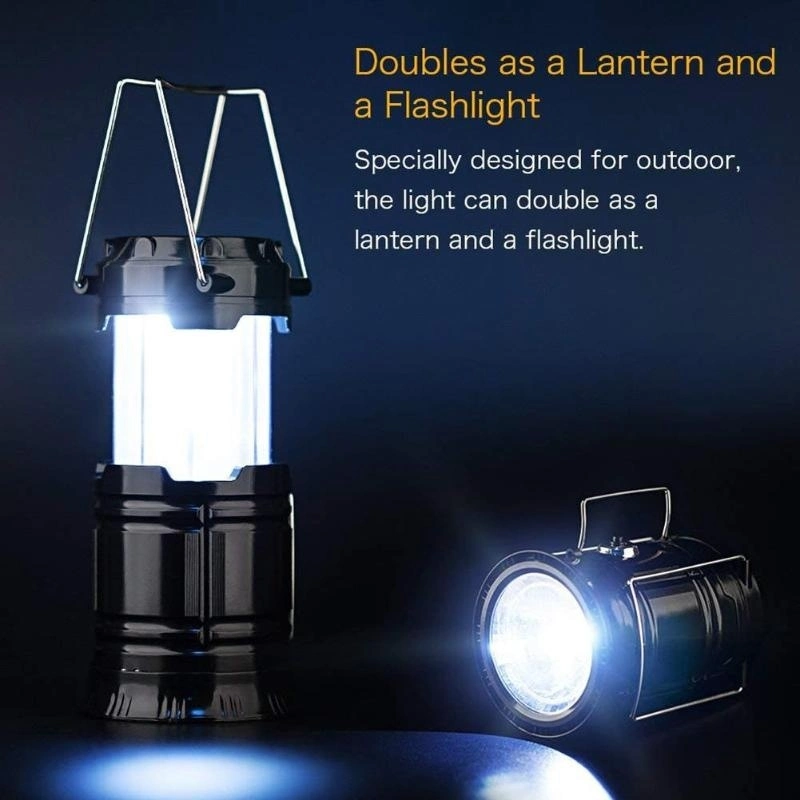 Portable Retractable Solar Camping Tent Light Flame Lamp Lantern Flashlight Outdoor Night Light