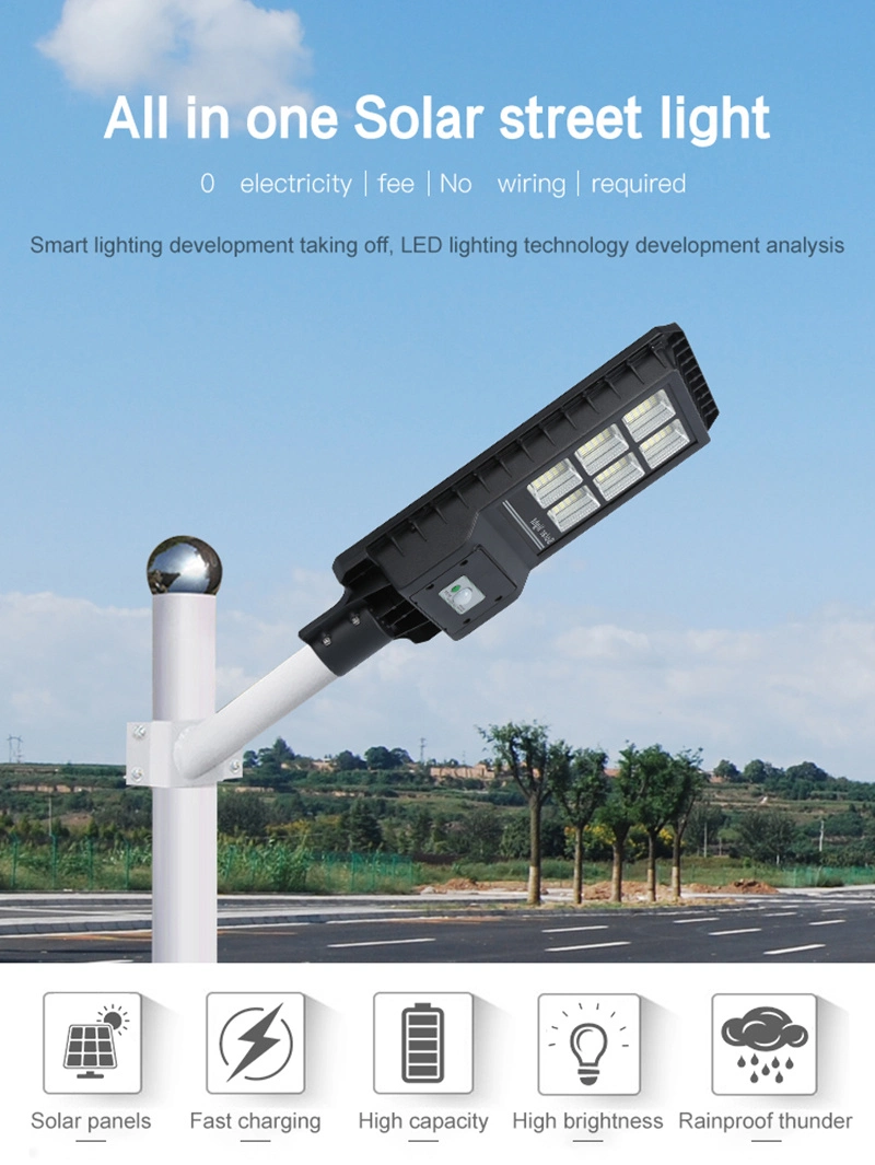 60W 120W 180W LED Light Waterproof IP66 LED Lamp Solar LED Light Lamp