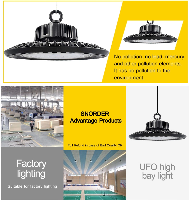240W LED High Bay Light Mining Light 3000K for America