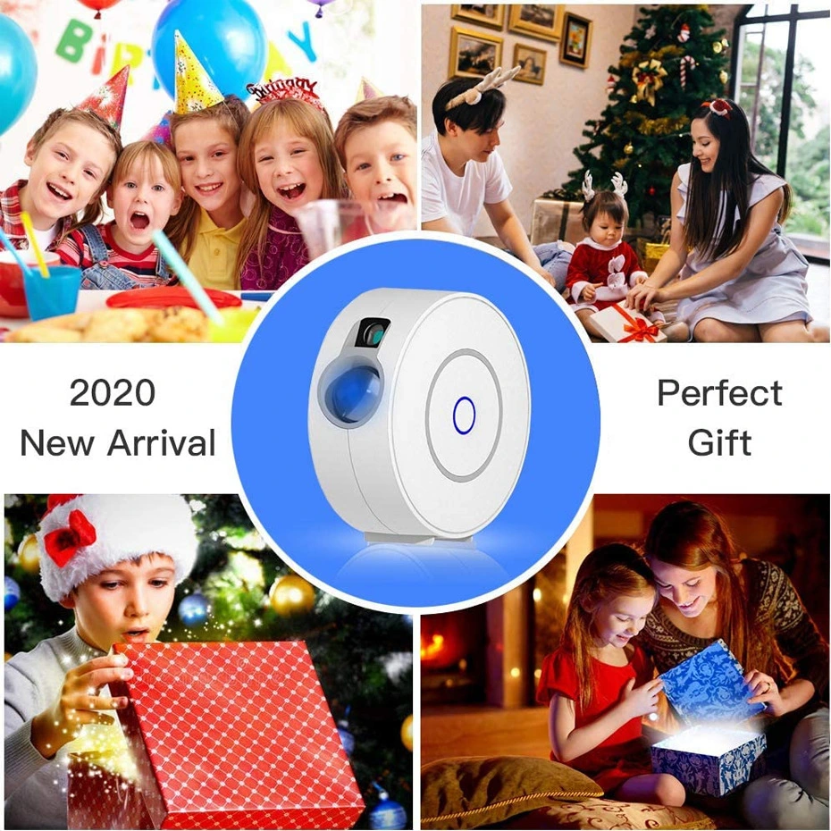 Galaxy Projector Baby Star Night Light, Starry Night Light Projector with Remote Control