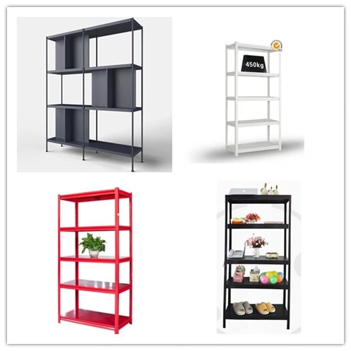 Black 3-Shelf Metal Storage Shelf Metal Kitchen Stand with Caster