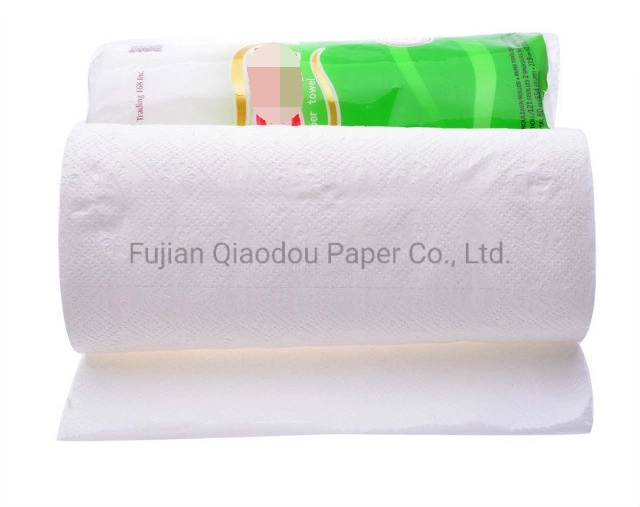 Virgin Wood Pulp Kitchen Cleaning Paper Towel Kitchen Roll Towel