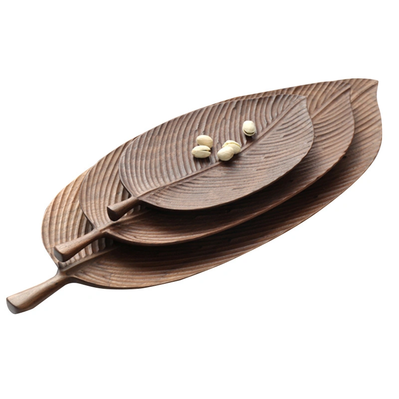 Bamboo Wood Serving Tray with Handles for Food, Breakfast Tray, Party Platter, Nesting, Kitchen and Dining