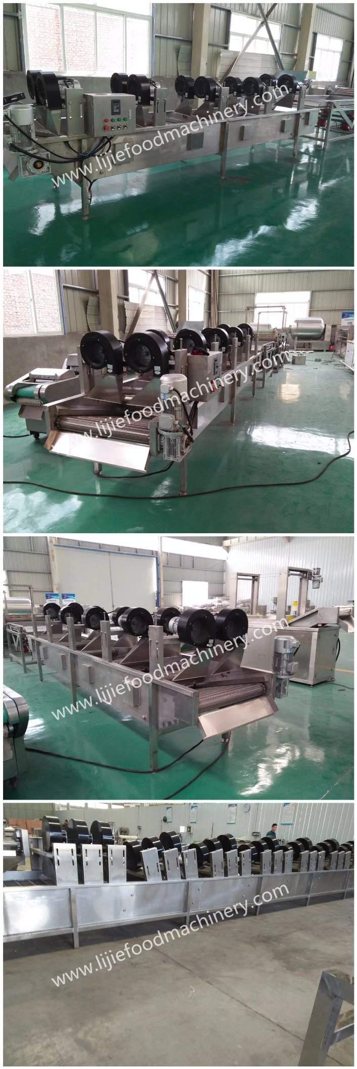 Stainless Steel Air Drying Machine Vegetable / Fruits Drying / Dewatering Machine