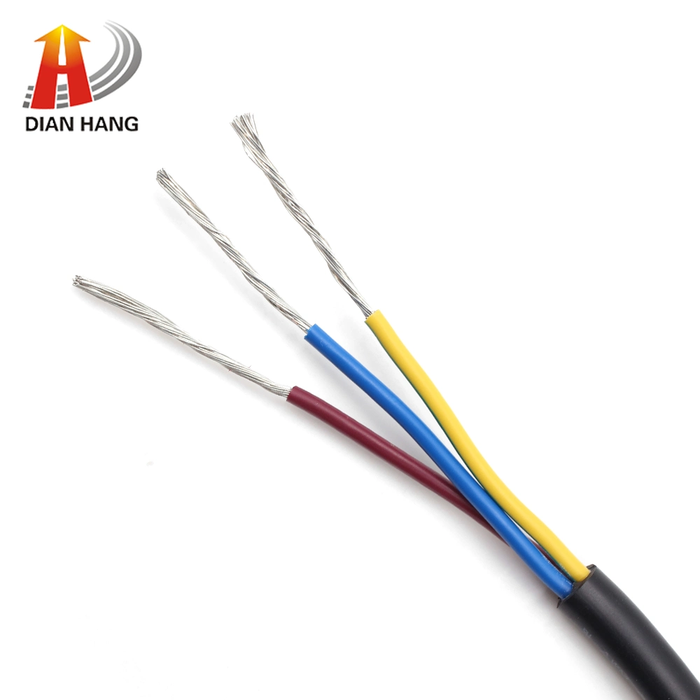 Electrical Copper Thinned Round Flexible Customized Cable Equipment Control Cable PVC Insulated Copper Thinned Wire Cable