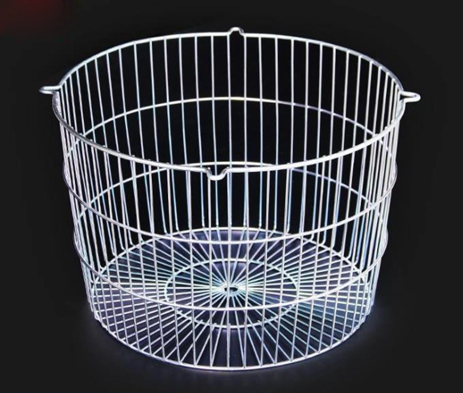 OEM Folding Metal Wire Pet Dog Cage and Crate Folding Basket