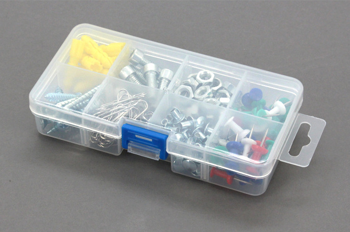 Clear Plastic Container Organizer Rack Cabinet