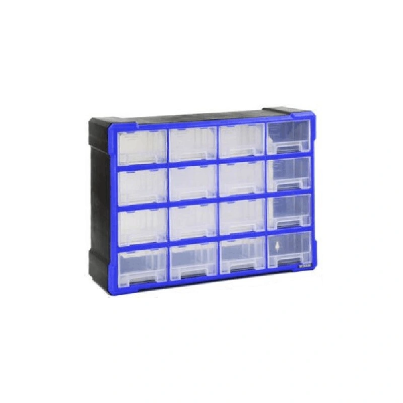 16 Drawer Plastic Part Tool Box Cabinet Hardware Storage Organizer for Jewelry