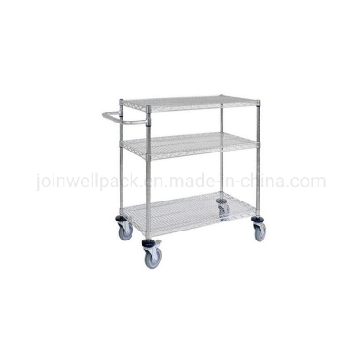 Chrome-Plated Rack Grid, Patch Rack, Unimodal Chrome-Plated Cart, Layer Format Rack