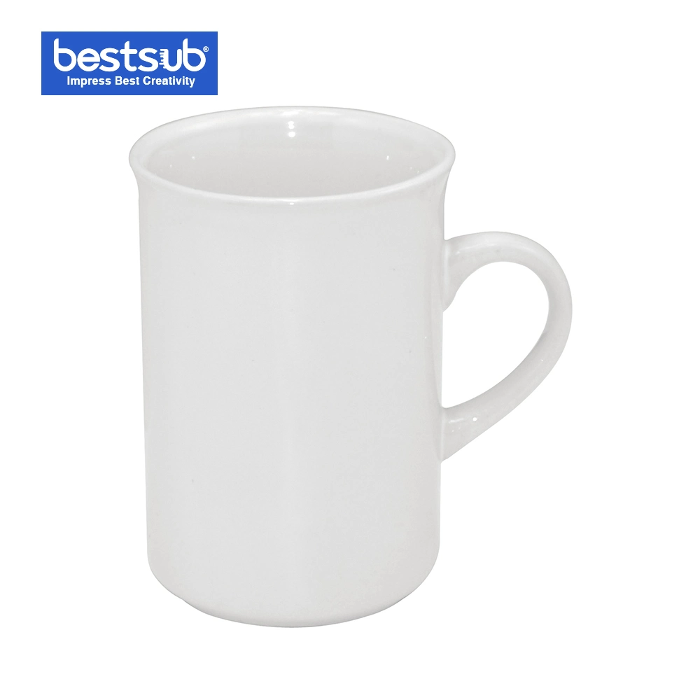 Js Coatings Sublimation Coffee Mugs 10oz White Coated Ceramic Mug (Winsor) B302