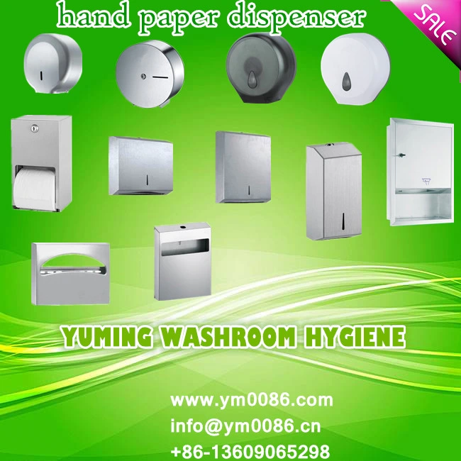 Bathroom Accessories Stainless Steel Hand Paper Towel Dispenser Tissue Paper Holder