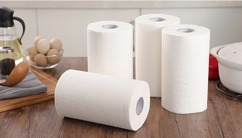 Chinese Suppliers Bamboo Kitchen Paper Towel Roll Kitchen Tissue Paper