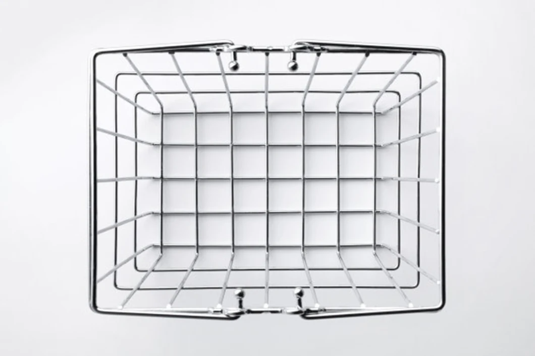 OEM Folding Metal Wire Pet Dog Cage and Crate Folding Basket