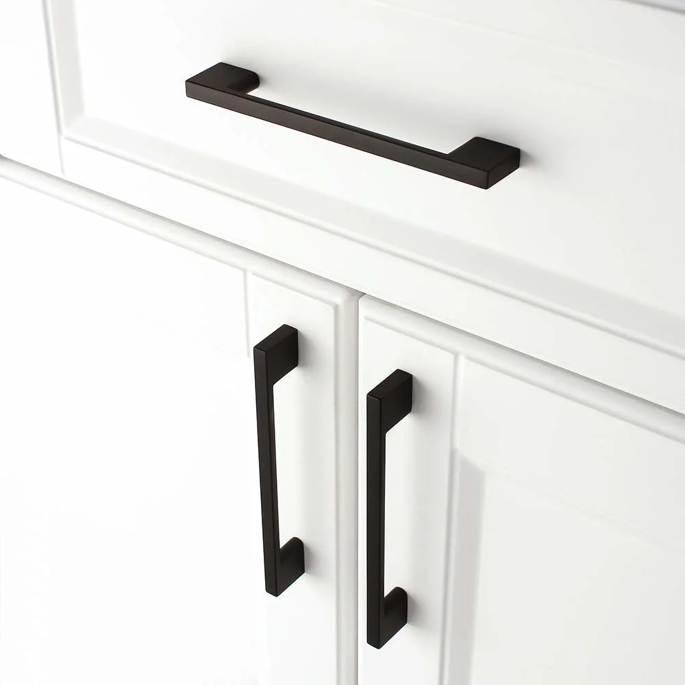 Modern Cabinet Hardware with Chrome Cabinet Pulls for Home Wardrobe Cupboard and Drawers