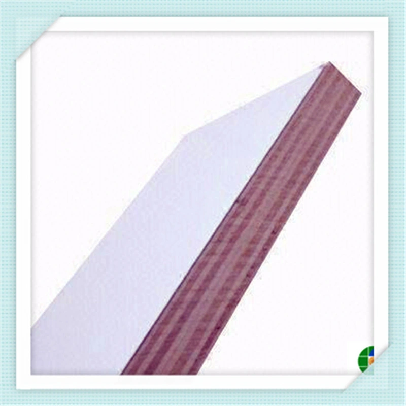 White HPL Coated Block Board Used for Cabinet