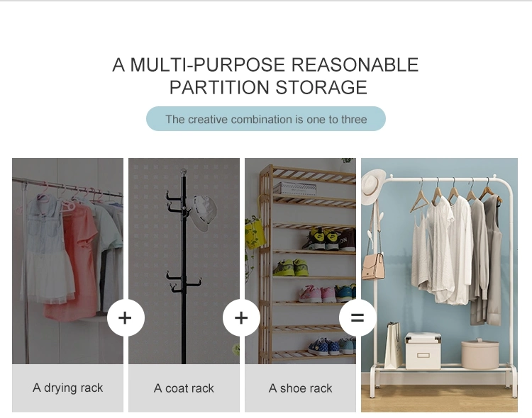 Movable Multi-Functional Clothes Drying Rack Clothes Rack