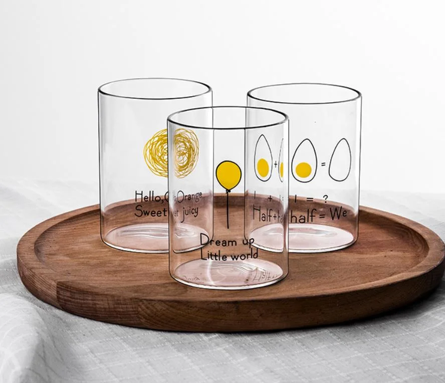 Breakfast Milk Mug/Lead-Free Whisky Glass/Shot Glass/Wine Set/Glass Beverage Cup/Shot Glass/Wine Set/Glass Beverage Cup
