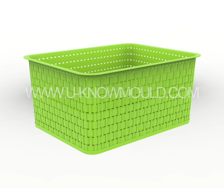 Plastic Household Storage Basket Injection Mould Plastic Basket Mold