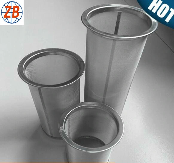 Stainless Steel Wire Mesh Metal Cone Basket Coffee Filters