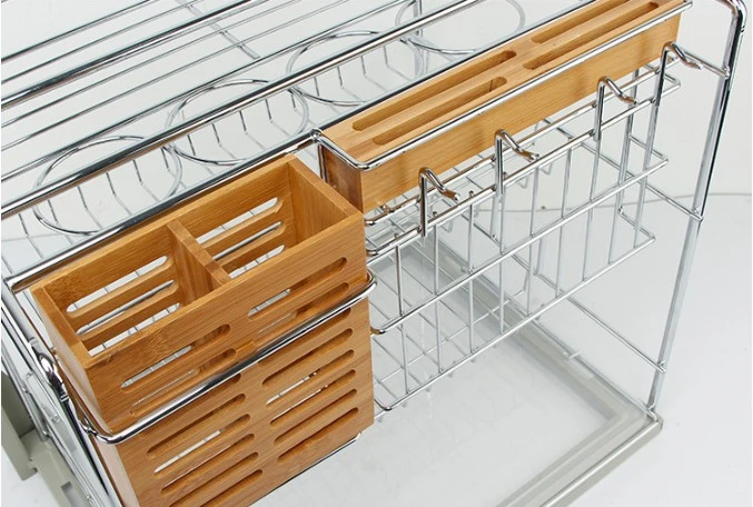 Double Layer Damping Buffer Basket Shelf Cabinet
