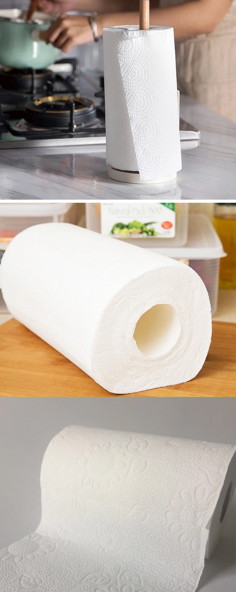 Low Price Kitchen Hand Paper Towel, Tissue Paper