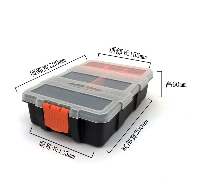 5 Compartments Drawer Organizer Rectangular Storage Box
