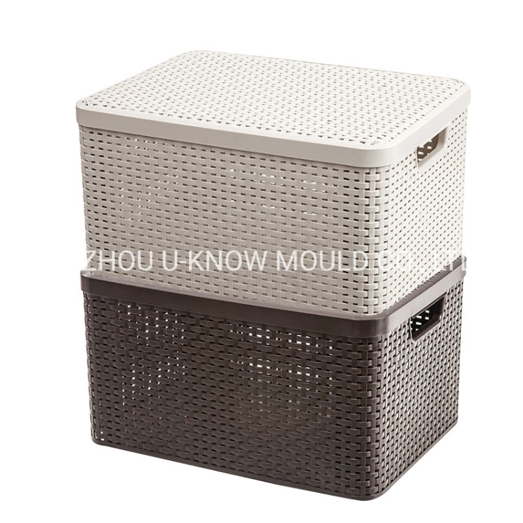 Rattan Household Basket Injection Mould Storage Container Basket Mold