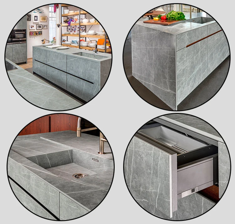 Modern High Gloss Pantry Cupboard Simple Storage Furniture Kitchen Cabinet Set