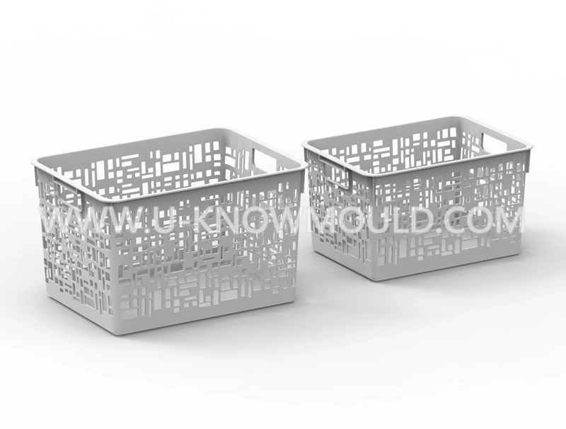 Plastic Underware Storage Basket Mould Basket Injection Mold
