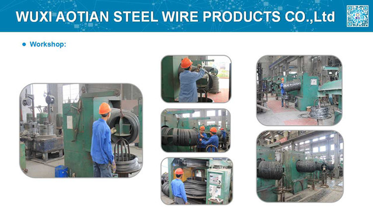 Hard Drawn Wire Coil Swch8a Black Phosphate Coated Low Carbon Chq Fastener Steel Wire